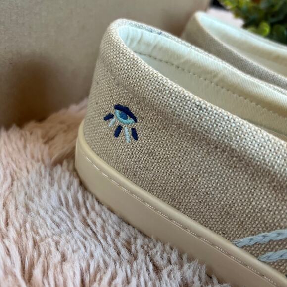 NEW Soludos Bondi Wave Embroidered Slip On Sneakers Size: 9.5 - Picture 5 of 14